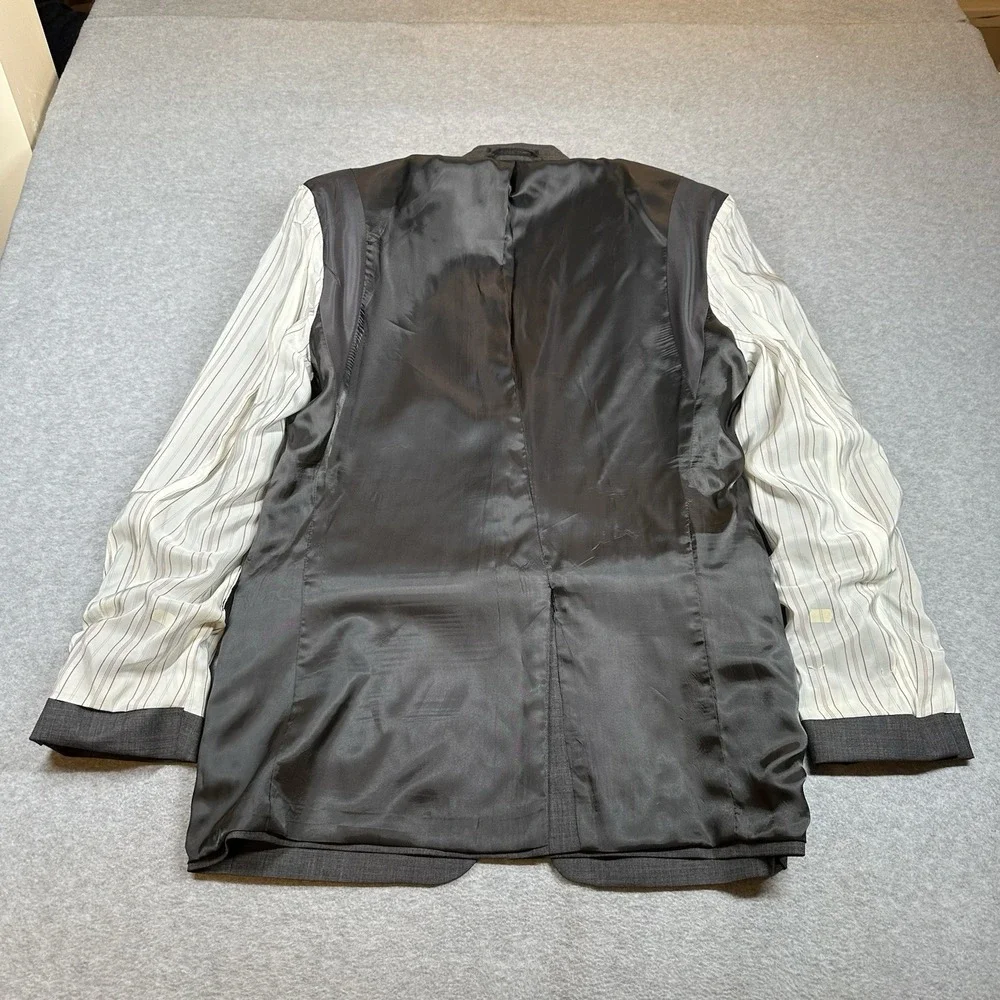 Lauren Ralph Lauren Blazer Mens‎ 38R Gray Ultra Flex Wool Suit Separate NOTE